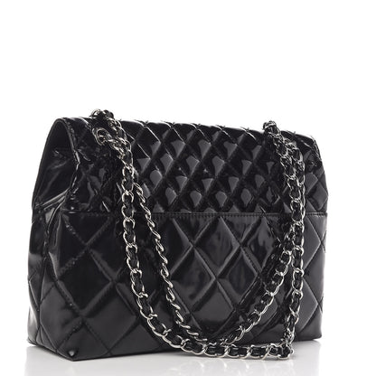 Chanel Vinyl Quilted In the Business Flap Bag Black 3 of 17