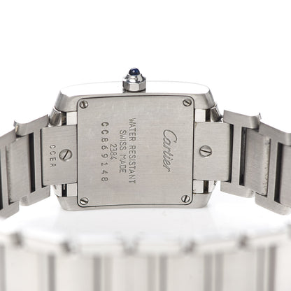 Cartier Stainless Steel 20mm Tank Francaise Quartz Watch 4 of 5