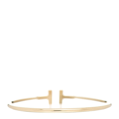 Tiffany 18K Yellow Gold T Wire Bracelet 2 of 4