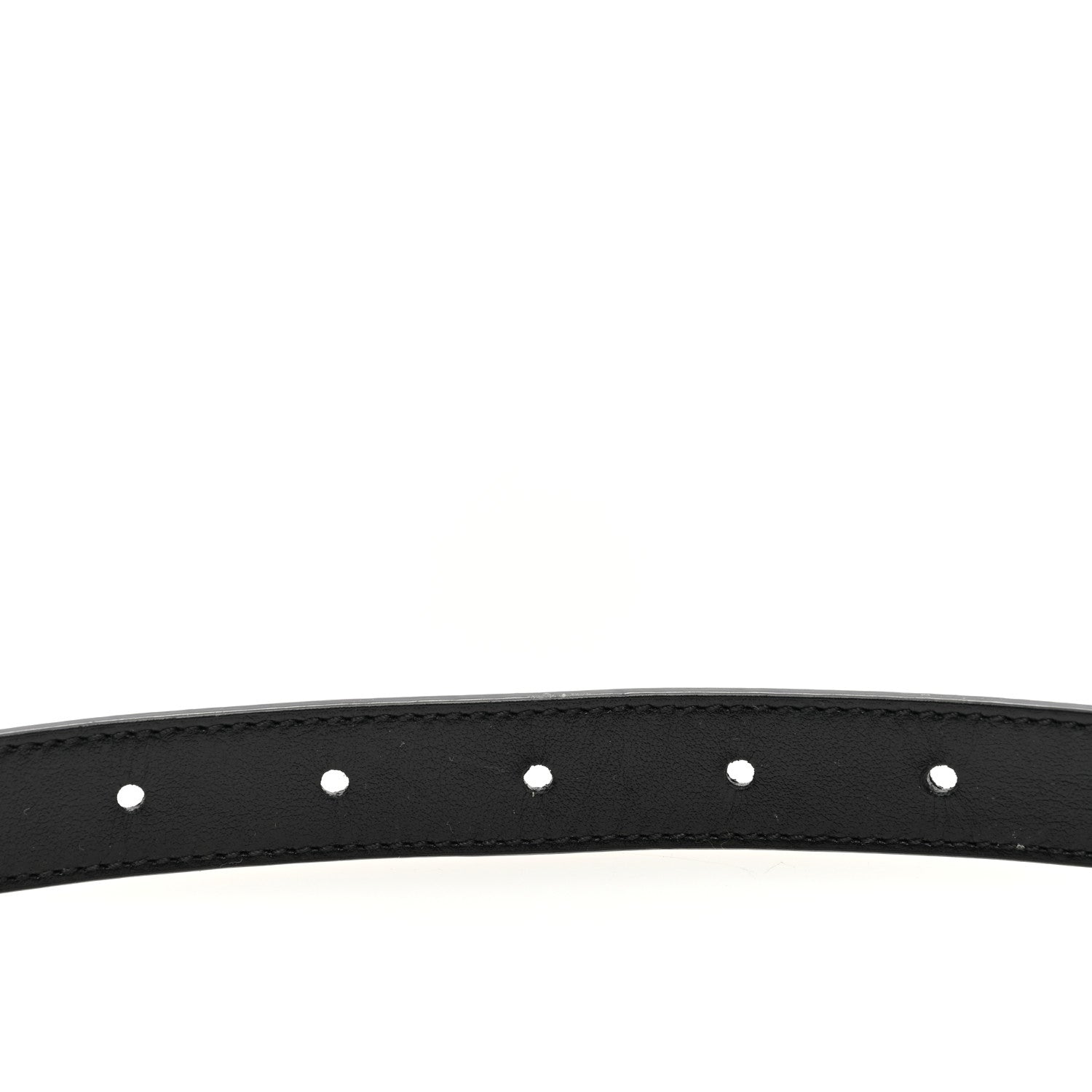 Gucci Calfskin GG Supreme Monogram Double G Reversible 20mm Belt 90 36 Beige New 90/36 Beige Ebony Black 5 of 6