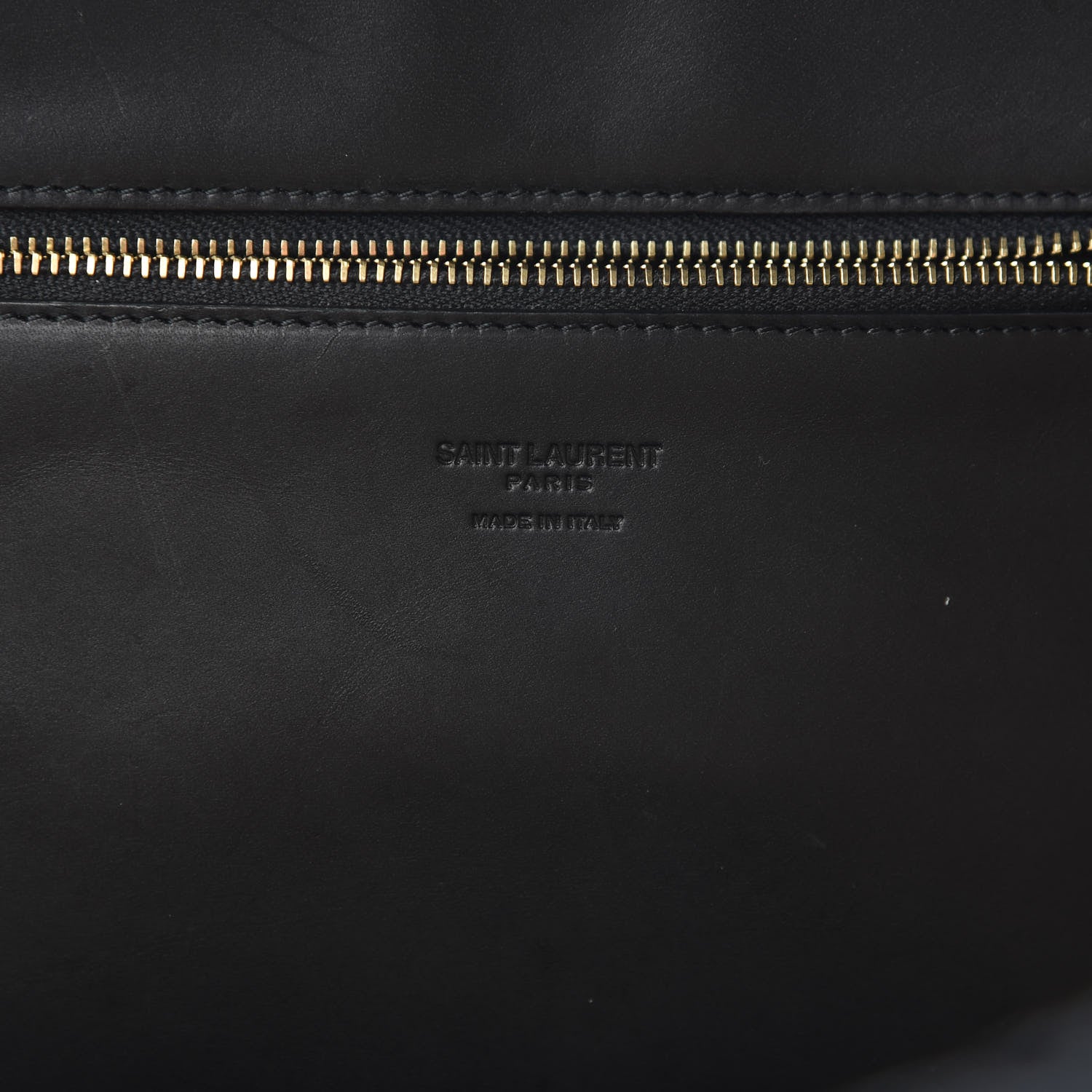 Saint Laurent Raffia Calfskin Medium Panier Tote Black Naturale 6 of 8
