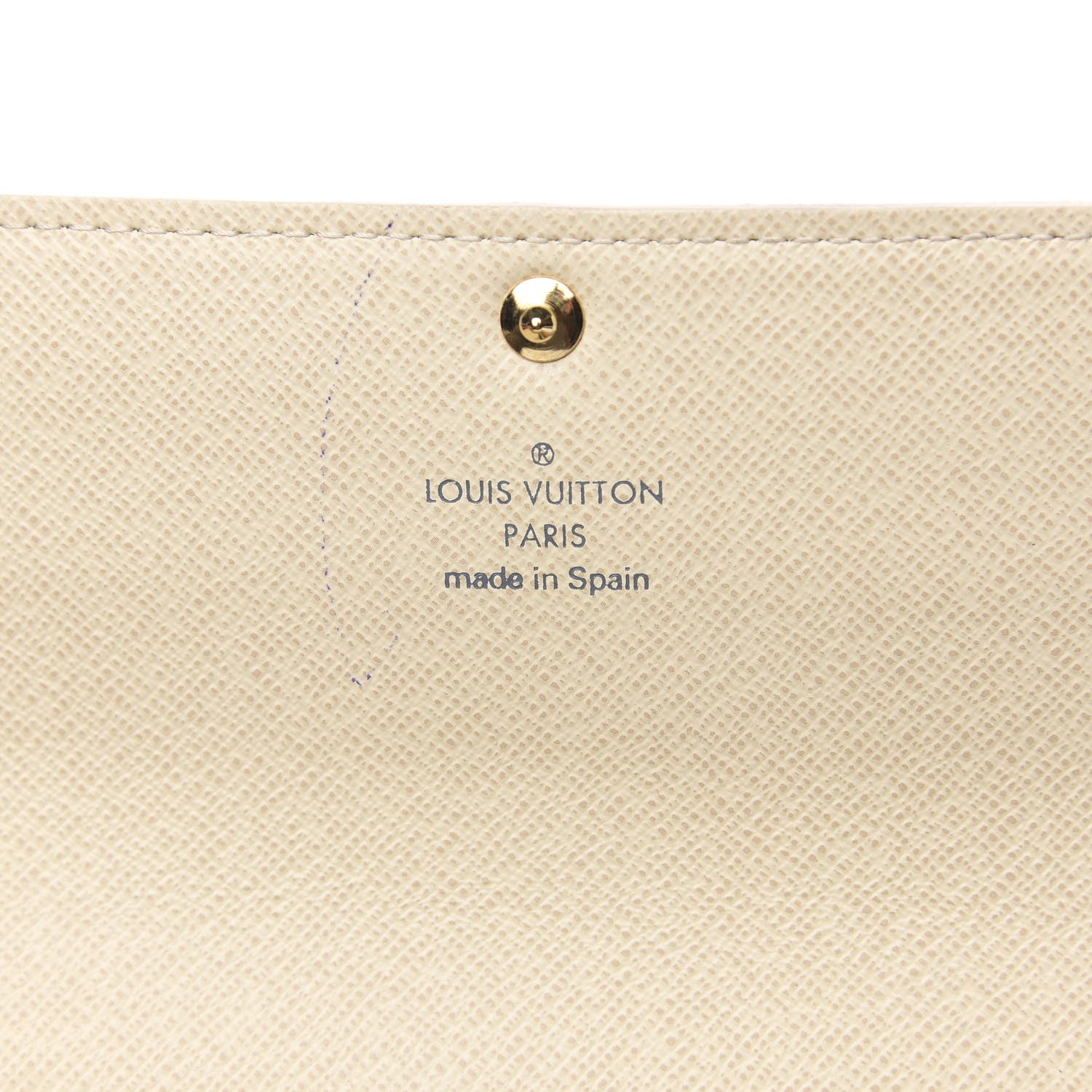 Louis Vuitton Damier Azur Sarah Wallet 5 of 7