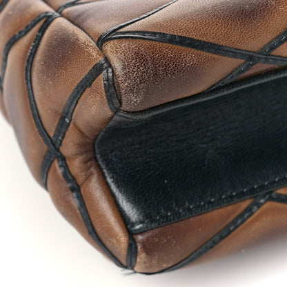 Louis Vuitton Lambskin Malletage GO-14 MM Brown 8 of 14