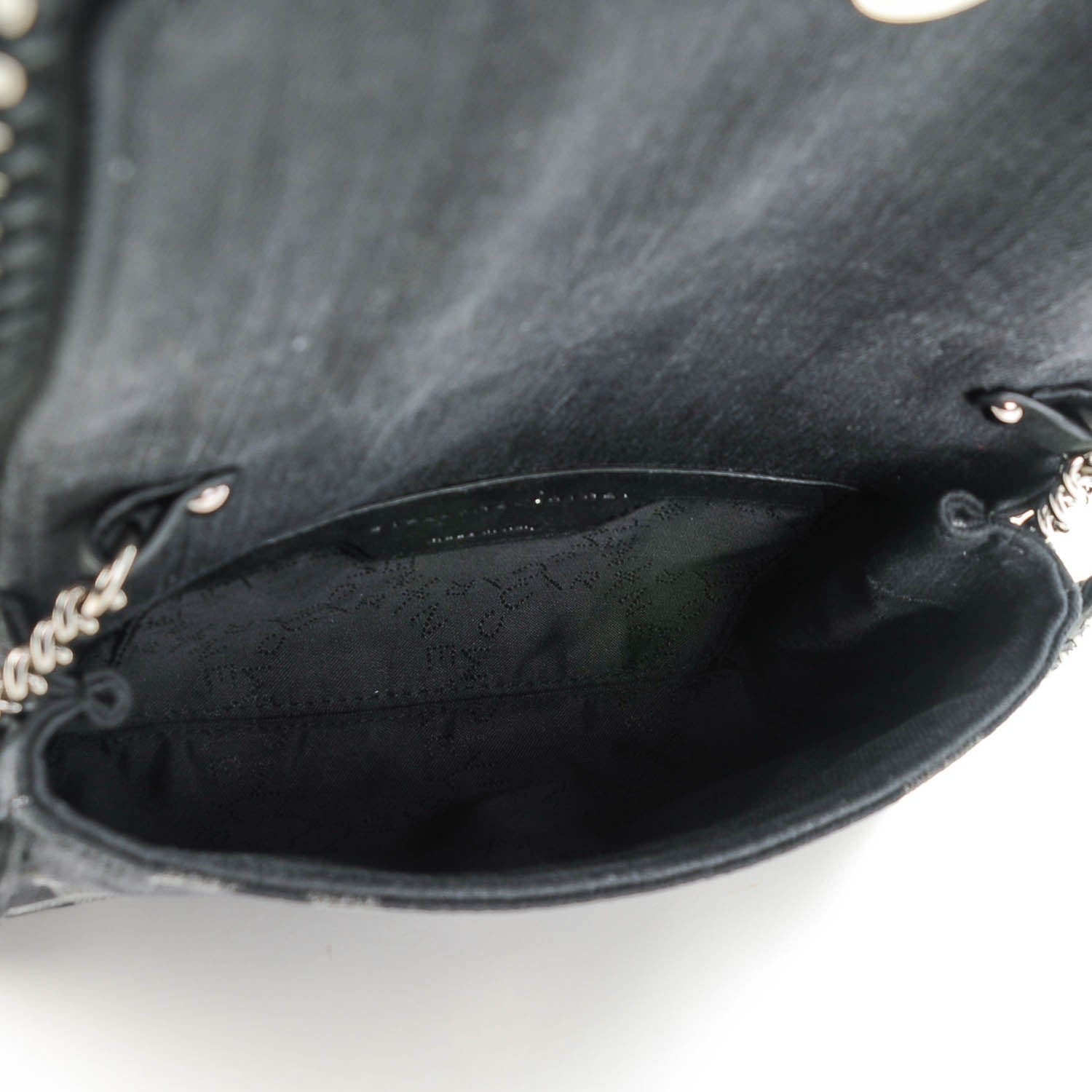 Stella McCartney Denim Star Falabella Mini Tote Black 5 of 8