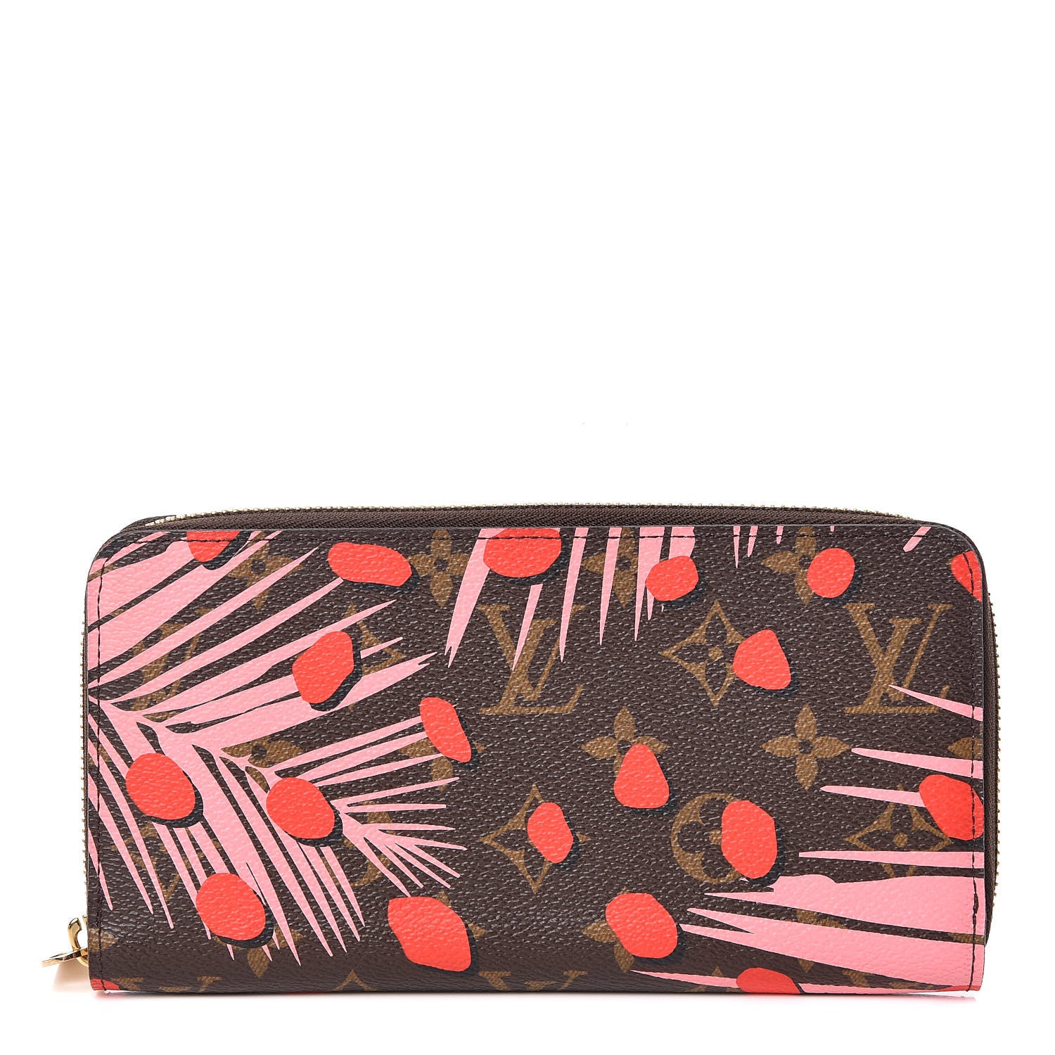 Louis Vuitton Monogram Jungle Dots Zippy Wallet Sugar Pink Poppy 1 of 7