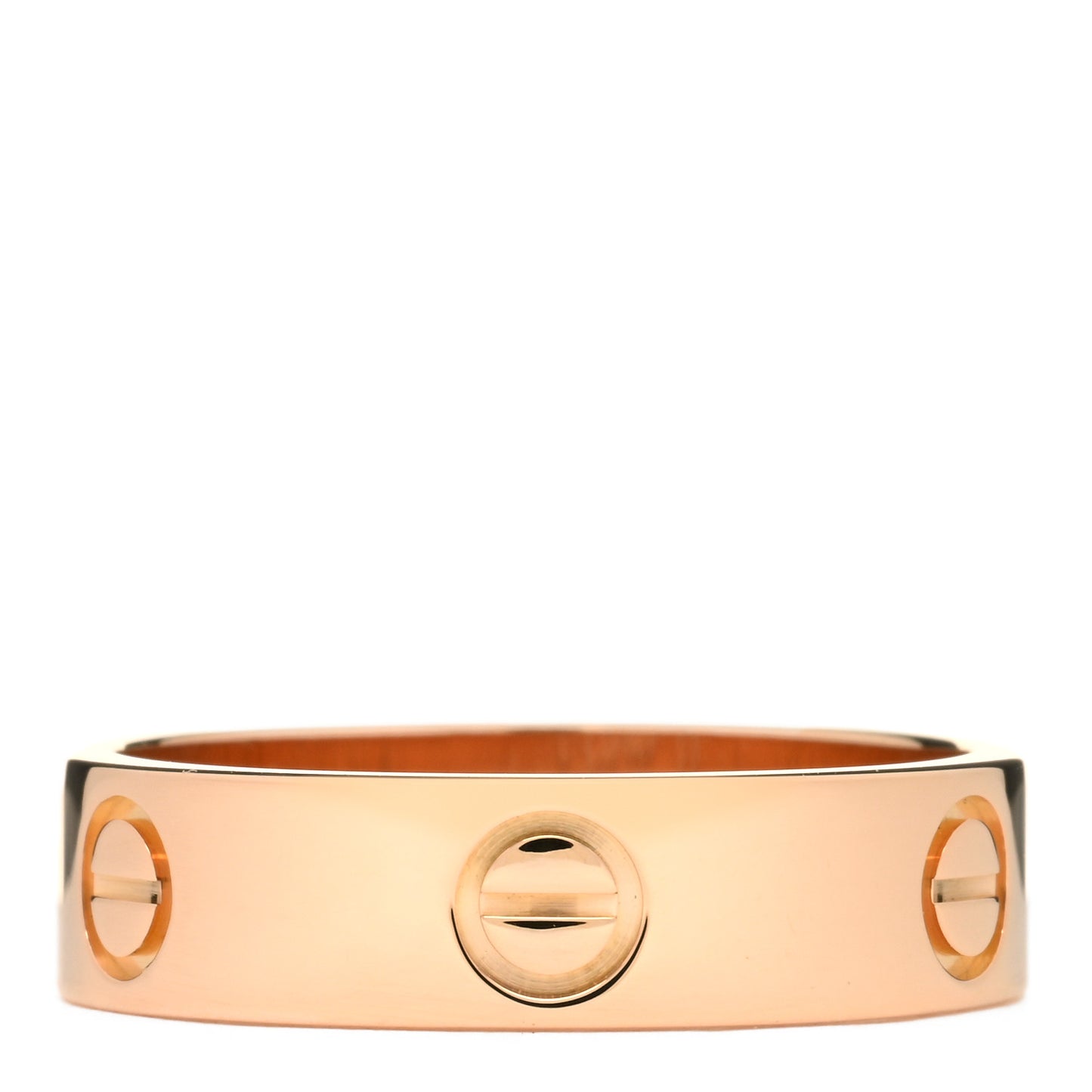 18K Pink Gold 5.5mm LOVE Ring 59 8.75