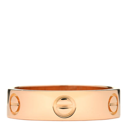 Cartier 18K Pink Gold 5.5mm LOVE Ring 59 8.75 3 of 4