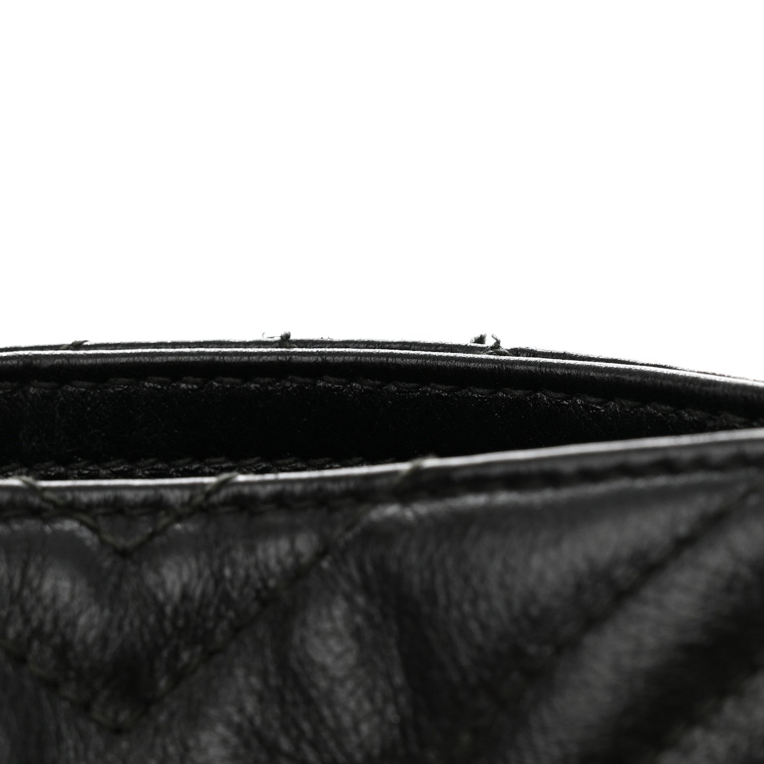 Gucci Vintage Calfskin Matelasse Medium GG Marmont Slim Tote Black 19 of 20