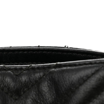 Gucci Vintage Calfskin Matelasse Medium GG Marmont Slim Tote Black 19 of 20
