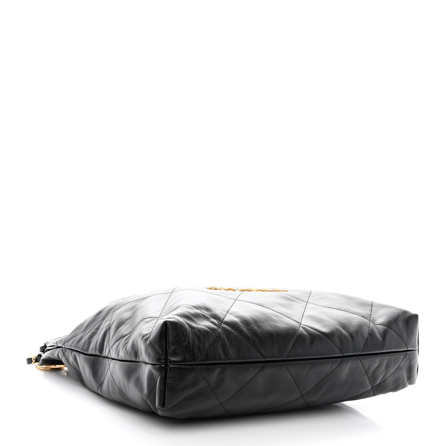 Chanel Shiny Calfskin Quilted Chanel 22 Black 5 of 12