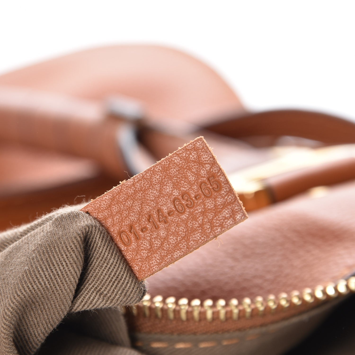 Chloe Calfskin Medium Marcie Satchel Tan 8 of 10