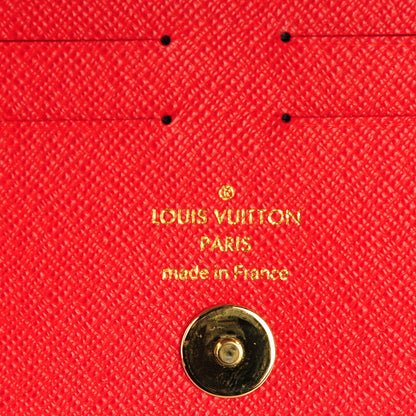 Louis Vuitton Monogram Adele Wallet Coquelicot 6 of 7