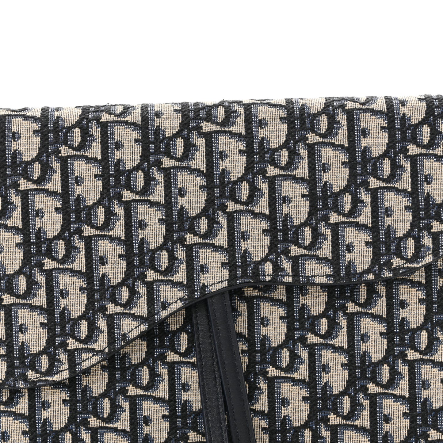 Oblique Saddle Pouch Blue