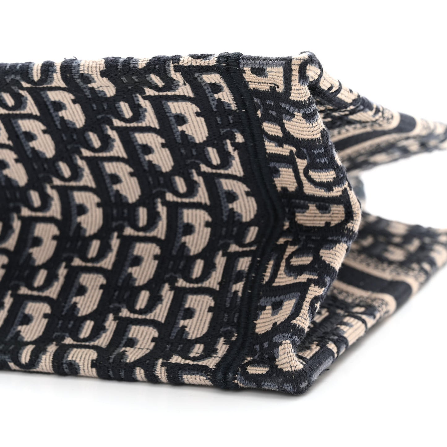 Oblique Small Book Tote Blue Multicolor