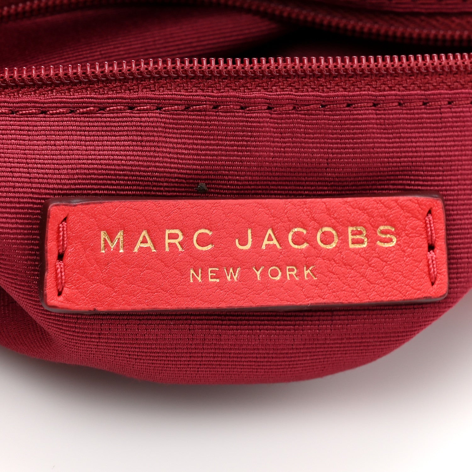 Marc Jacobs Pebbled Calfskin Too Hot To Handle Hobo Red 6 of 11