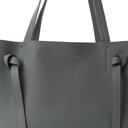 Celine Soft Grained Calfskin Small Belt Cabas Phantom Storm 8 of 10