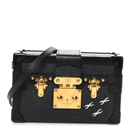 Louis Vuitton Epi Petite Malle Black 1 of 9