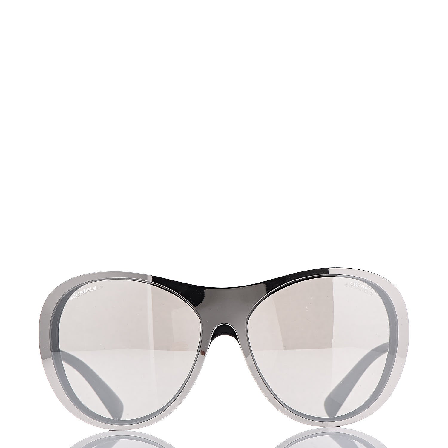 Chanel Clip On Sunglasses 71232 Black Grey 3 of 11