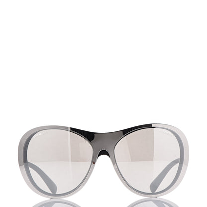 Chanel Clip On Sunglasses 71232 Black Grey 3 of 11