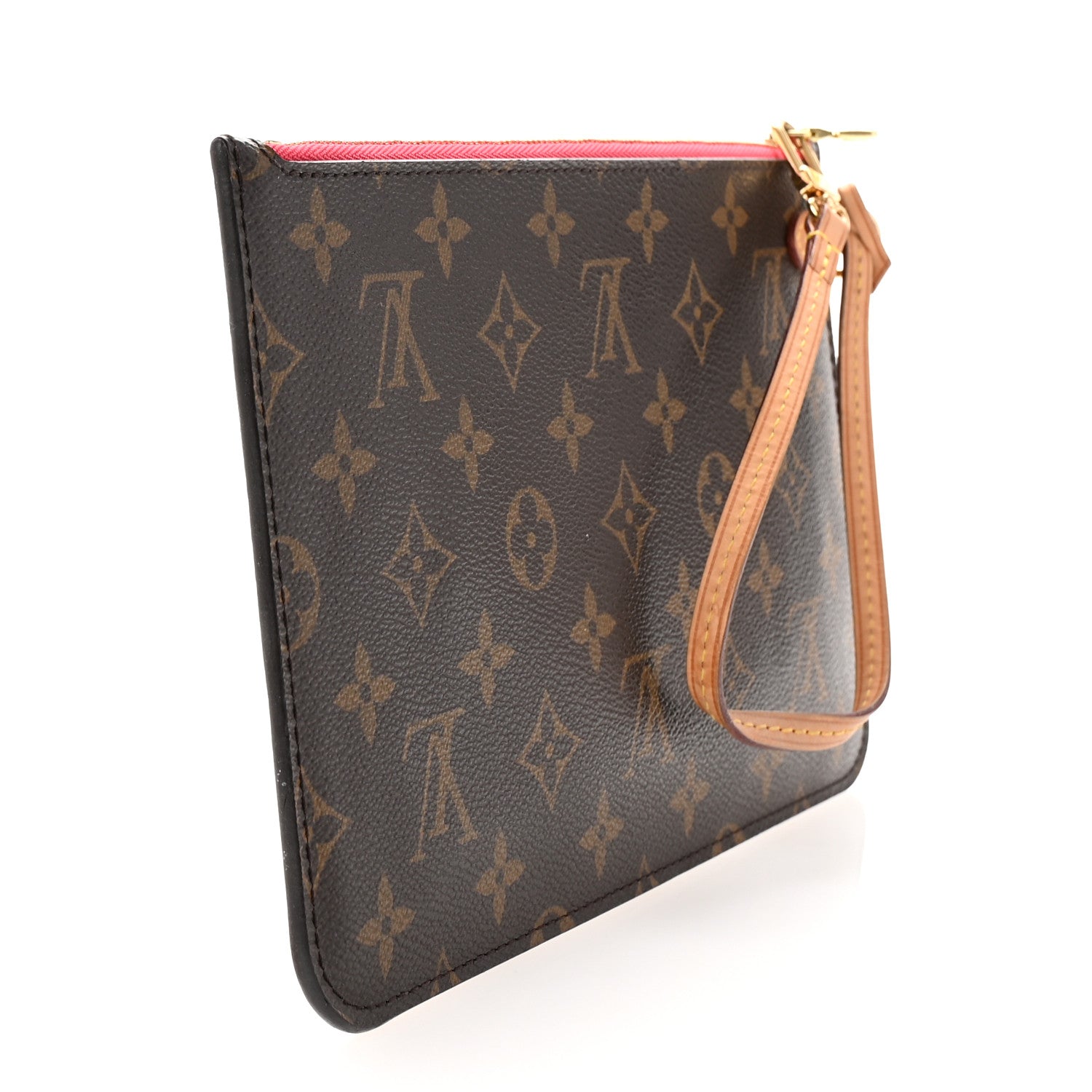 Louis Vuitton Monogram Neverfull MM GM Pochette Grenade 3 of 6