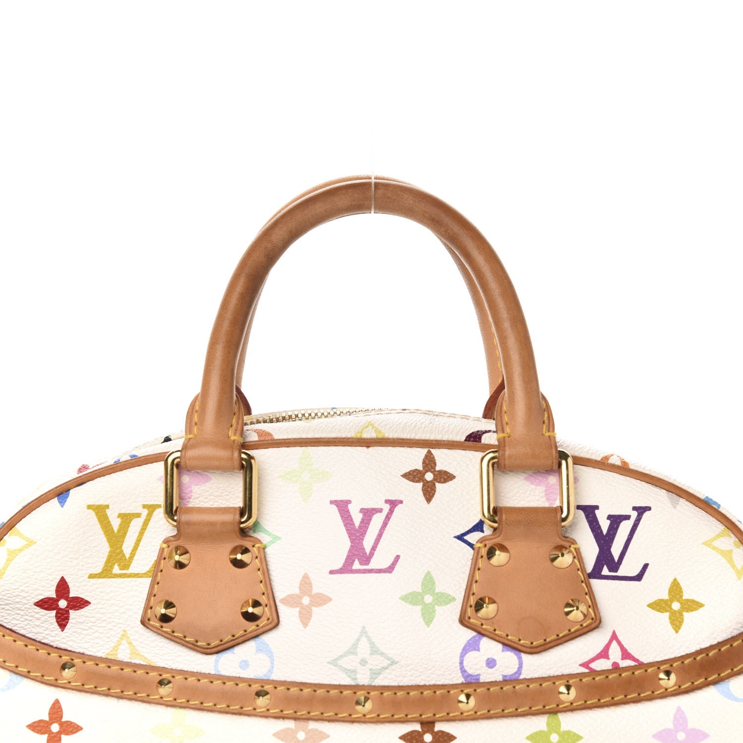 Louis Vuitton Monogram Multicolor Trouville White 10 of 11