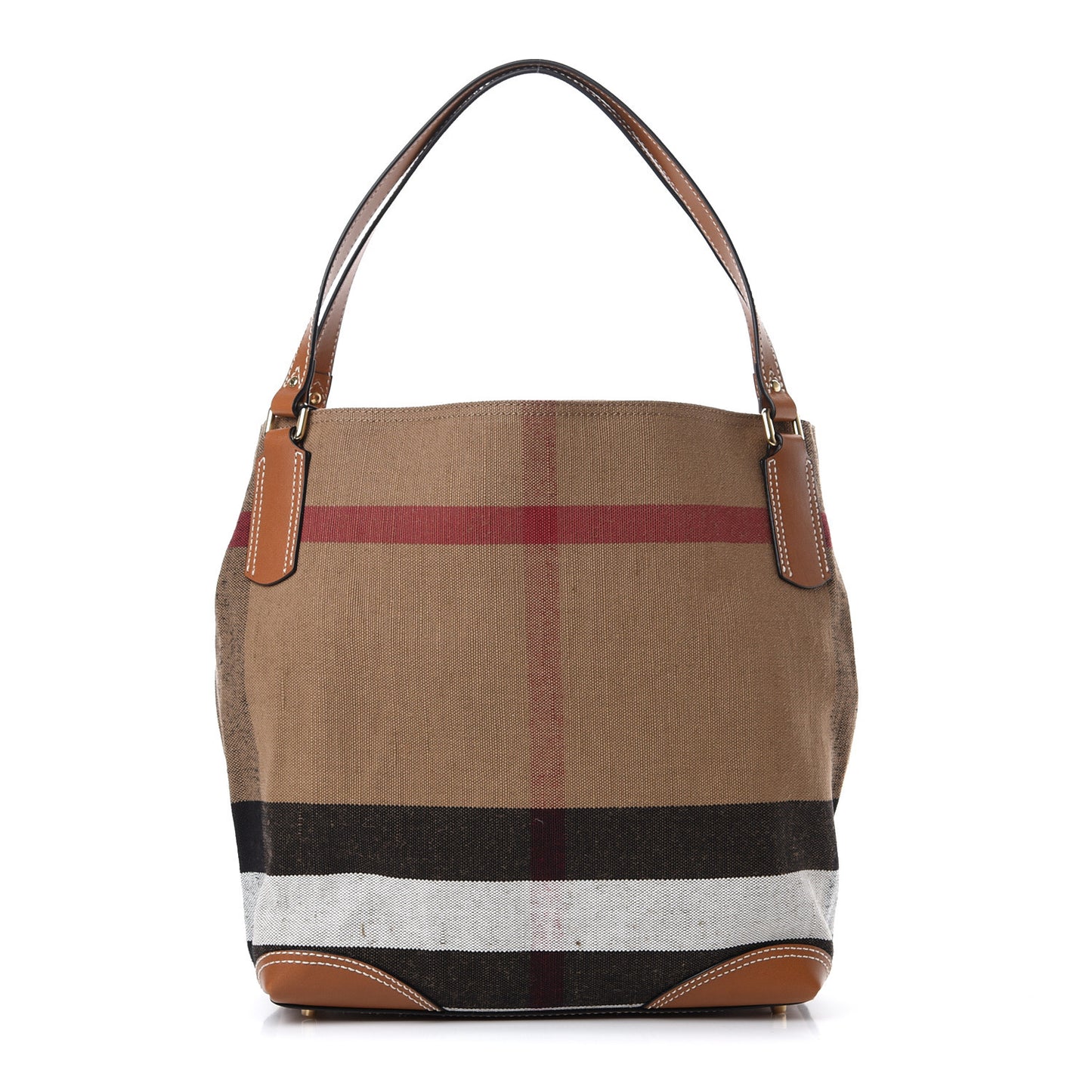 Canvas Mega Check Medium Maidstone Saddle Brown