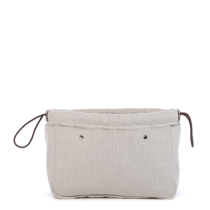 Hermes Canvas Barenia Fourbi 25 MM Pouch Naturel Fauve 1 of 10