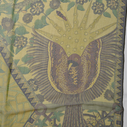 Hermes Mousseline Silk Axis Mundi Shawl 140 5 of 9