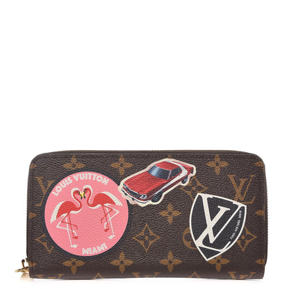 Louis Vuitton Monogram World Tour Zippy Wallet 1 of 11