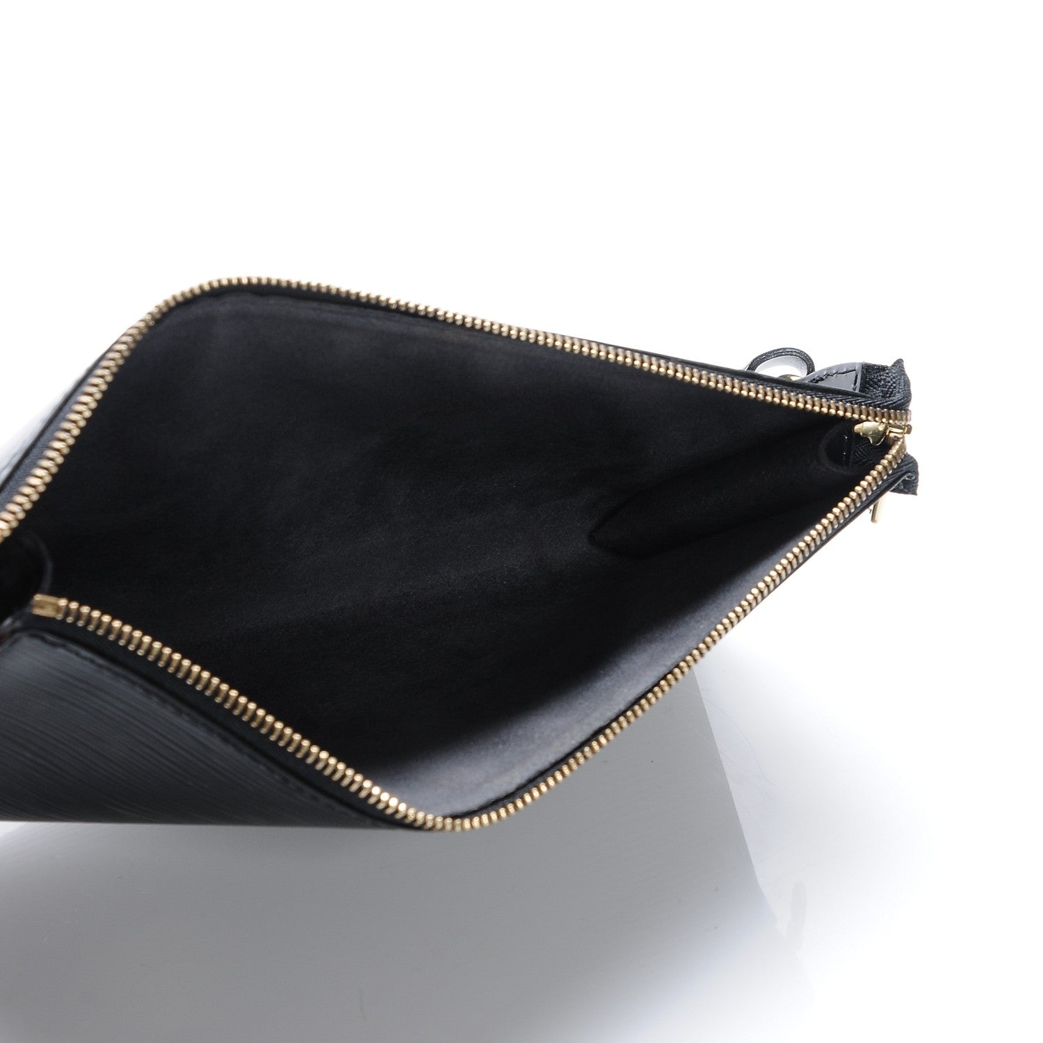 Louis Vuitton Epi Pochette Accessories 24 Black 6 of 6