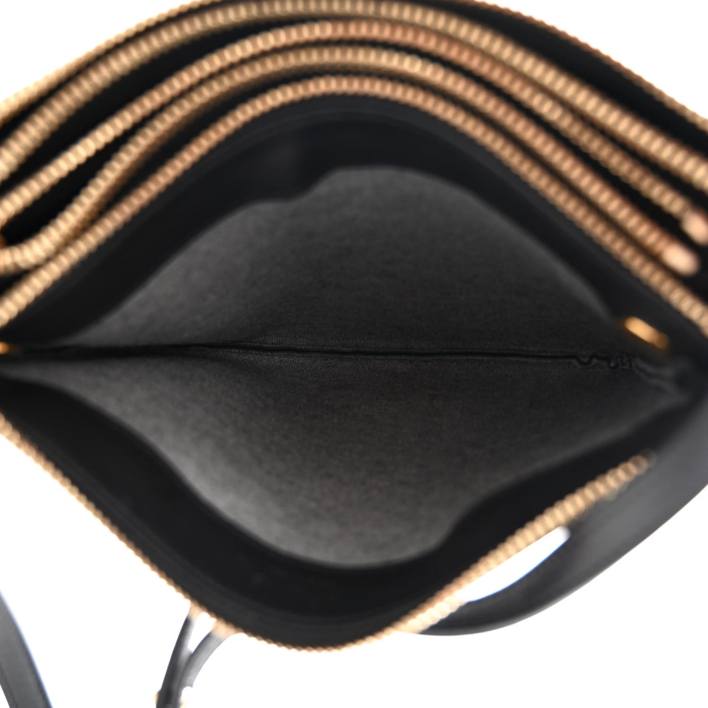 Lambskin Small Trio Crossbody Bag Black