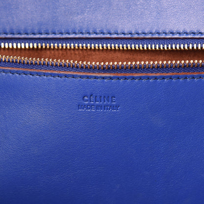 Celine Smooth Calfskin Small Tie Knot Tote Indigo 8 of 19