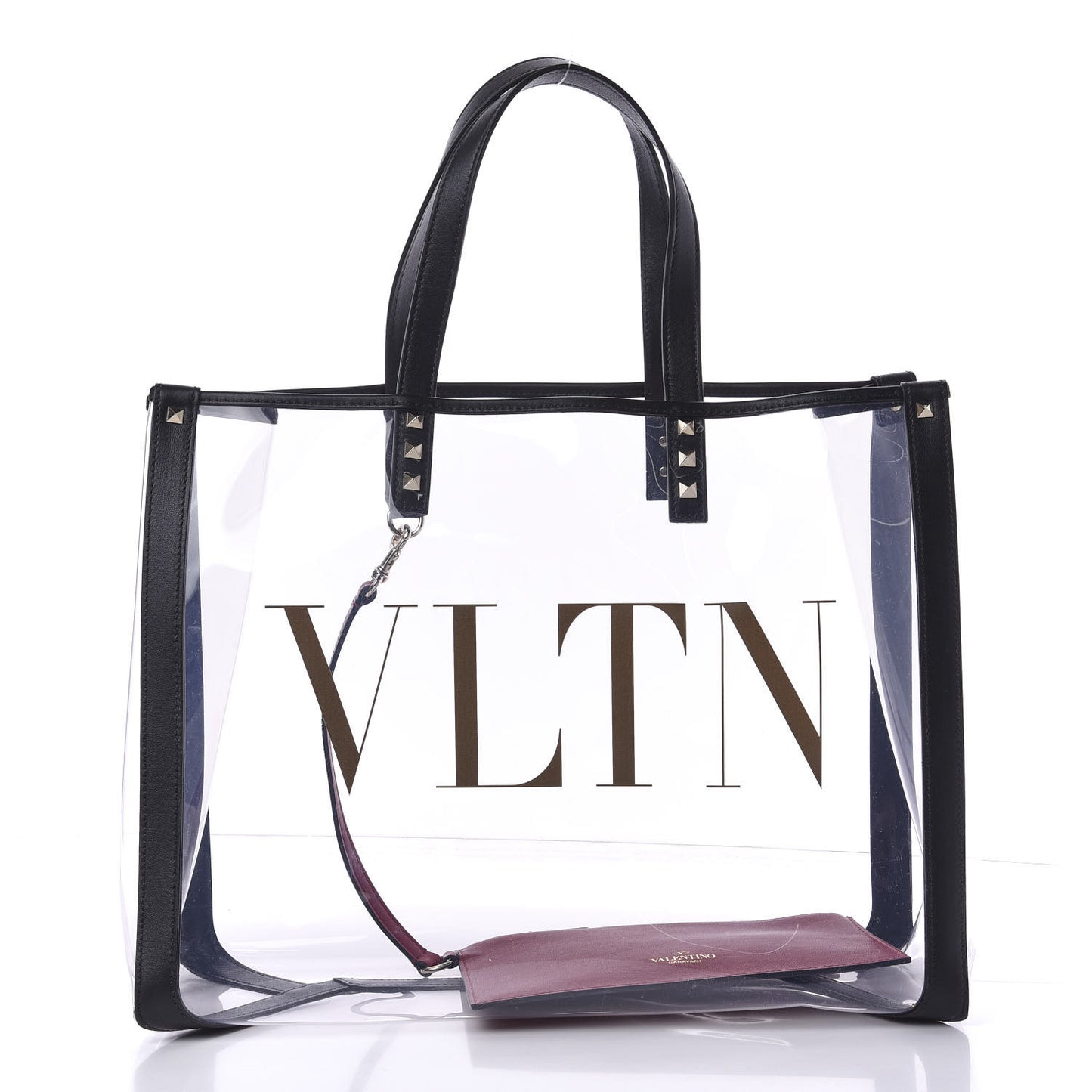 Plexy VLTN Shopping Bag Transparent