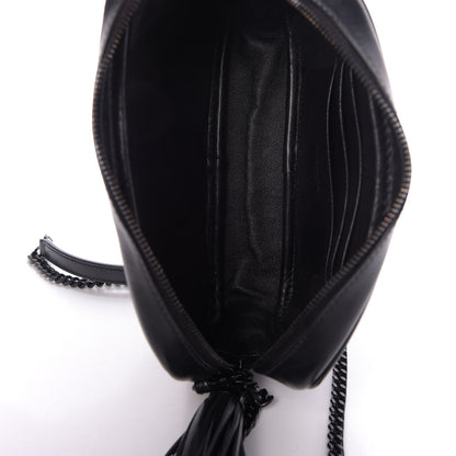 Saint Laurent Canvas Calfskin Metallic Tiger Print Monogram Lou Camera Bag Multicolor 5 of 9