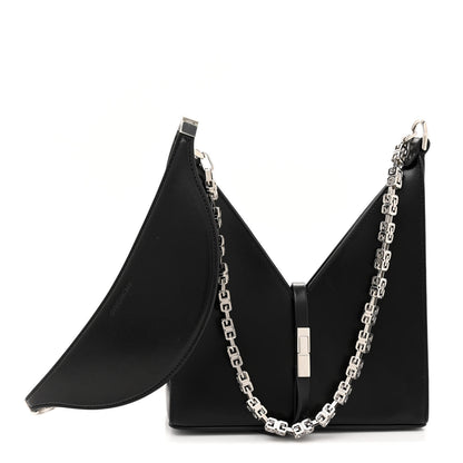 Givenchy Box Calfskin Mini Cut Out Shoulder Bag Black 1 of 11