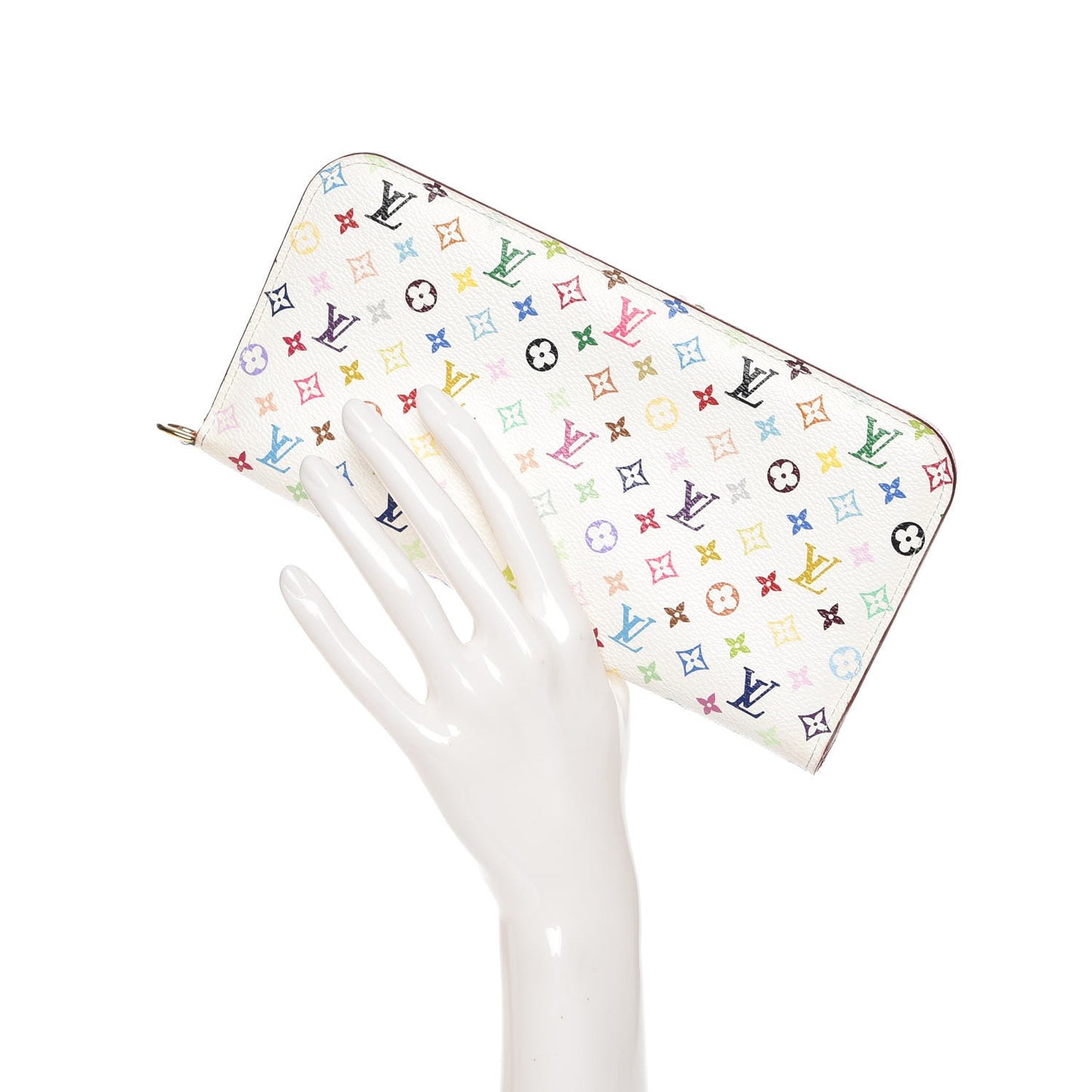 Monogram Multicolor Insolite Wallet White Litchi