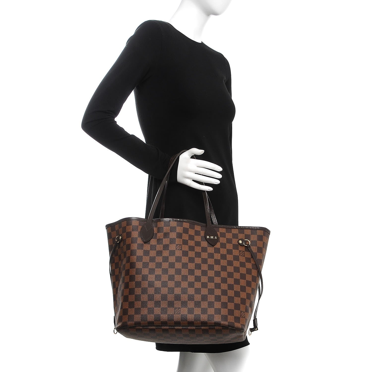 Louis Vuitton Damier Ebene Neo Neverfull MM 2 of 13