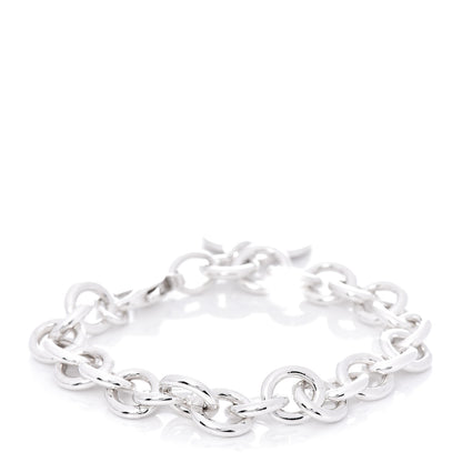Tiffany Sterling Silver Heart Tag Charm Bracelet 3 of 5