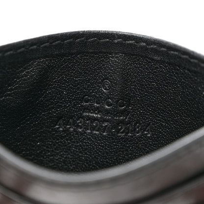 Gucci Calfskin Matelasse GG Marmont Card Holder Black 6 of 8