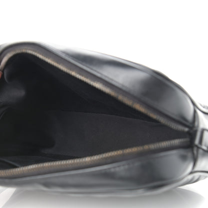 Saint Laurent Calfskin Matelasse Monogram Lou Camera Bag Black 5 of 12