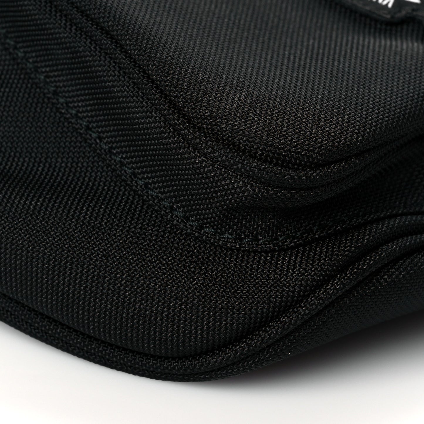 Nylon Canvas Panda Explorer Belt Bag Black