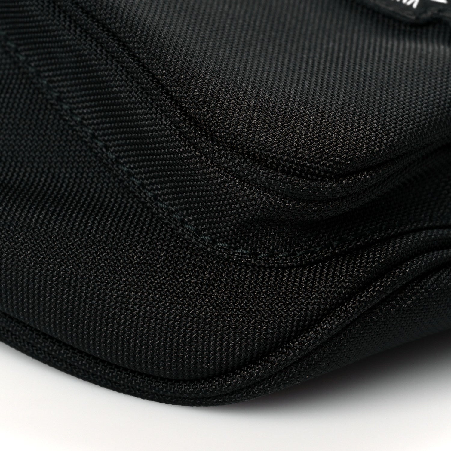 Balenciaga Nylon Canvas Panda Explorer Belt Bag Black 9 of 10