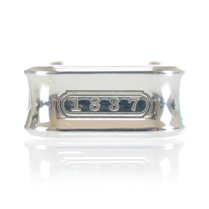 Tiffany Sterling Silver 1837 Square Ring 5 3 of 7