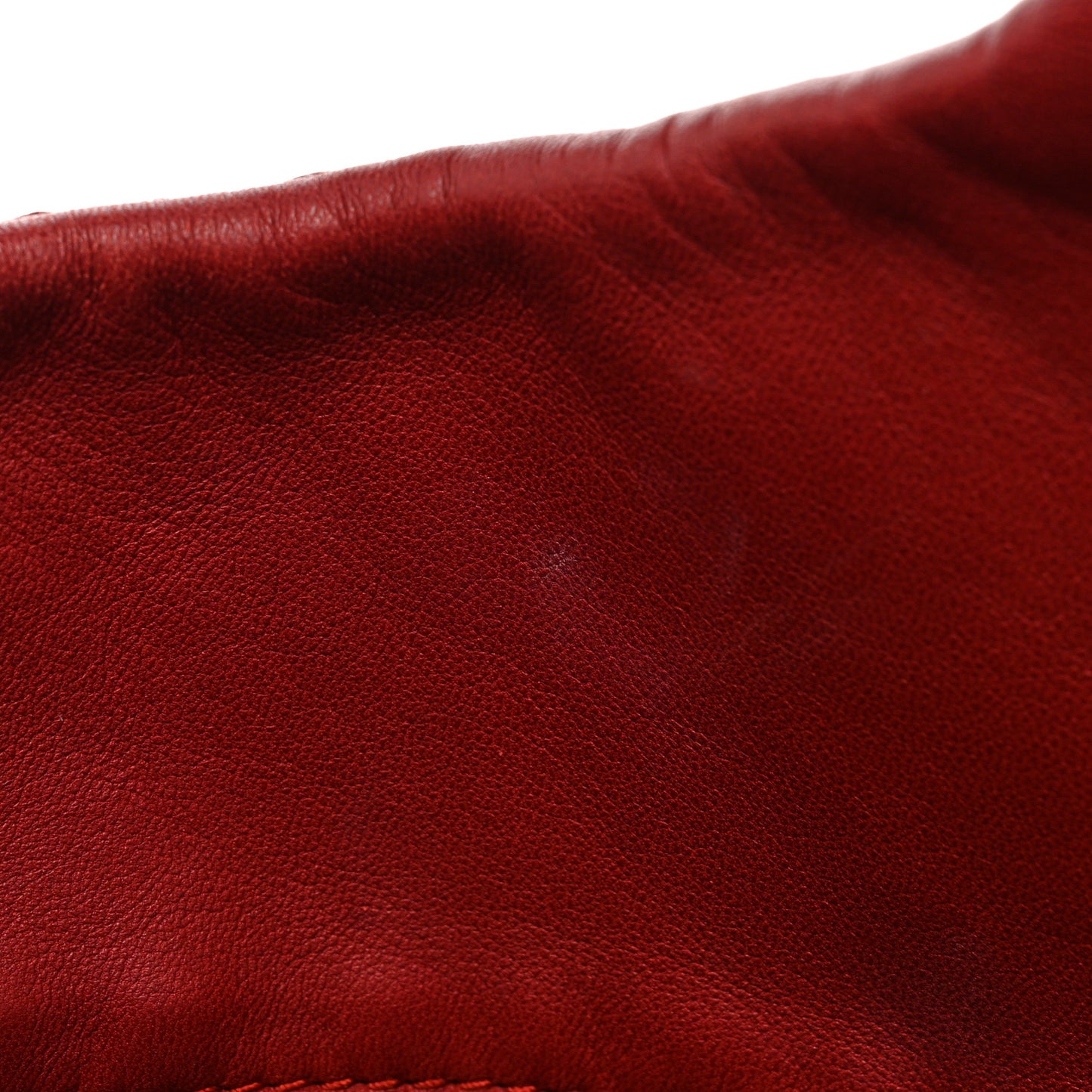 Nappa Intrecciato Medium Campana Hobo Red