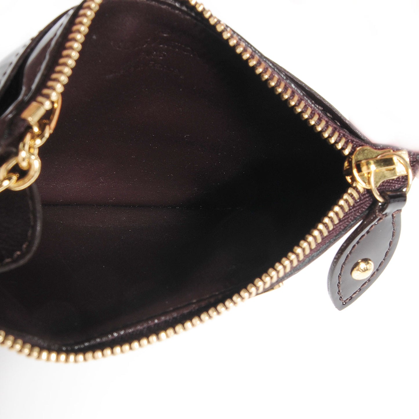 Vernis Key Pouch Amarante