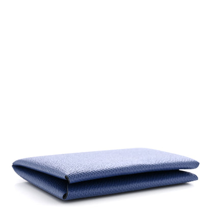 Hermes Epsom Calvi Card Case Deep Bleu 4 of 8