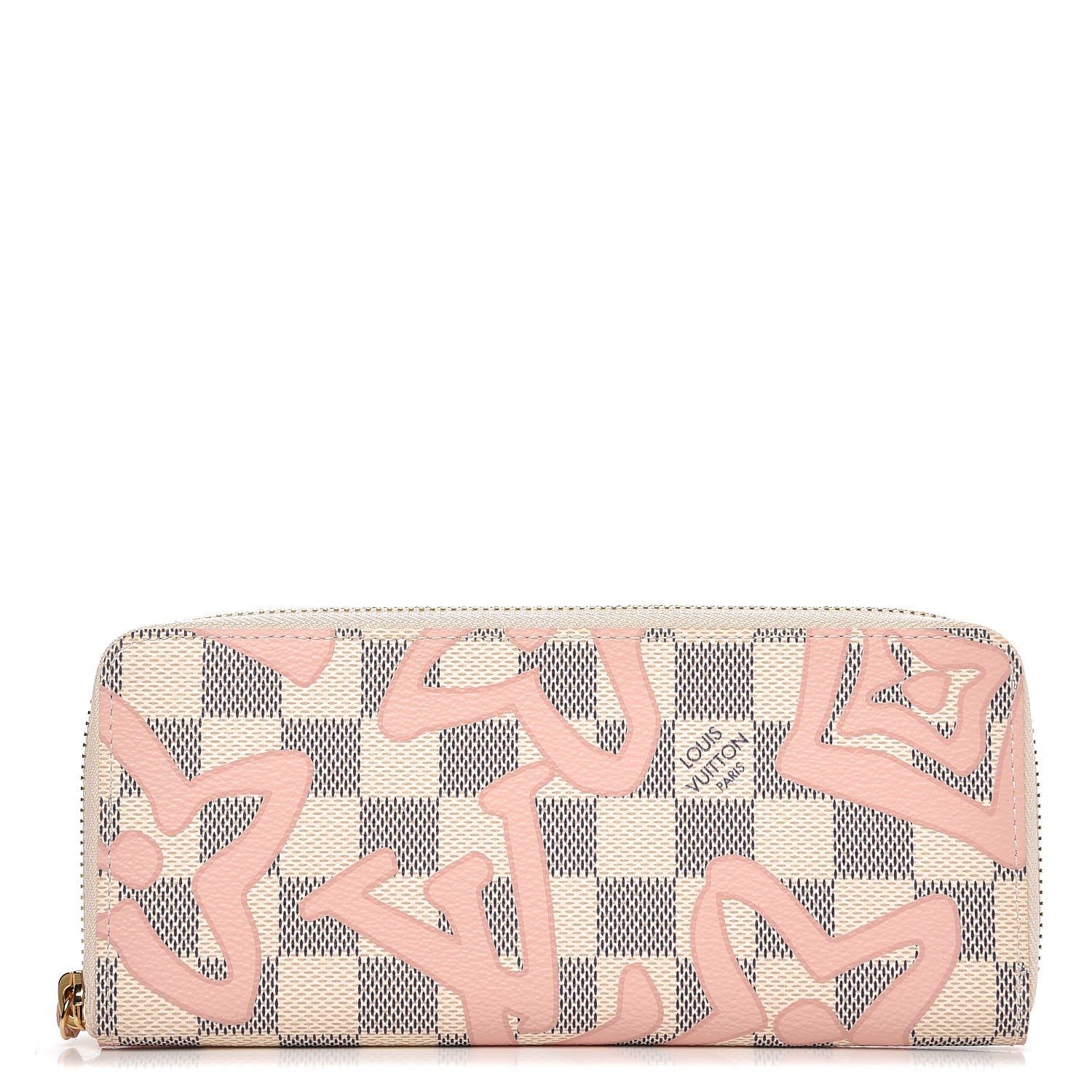 Louis Vuitton Damier Azur Tahitienne Clemence Wallet 1 of 6