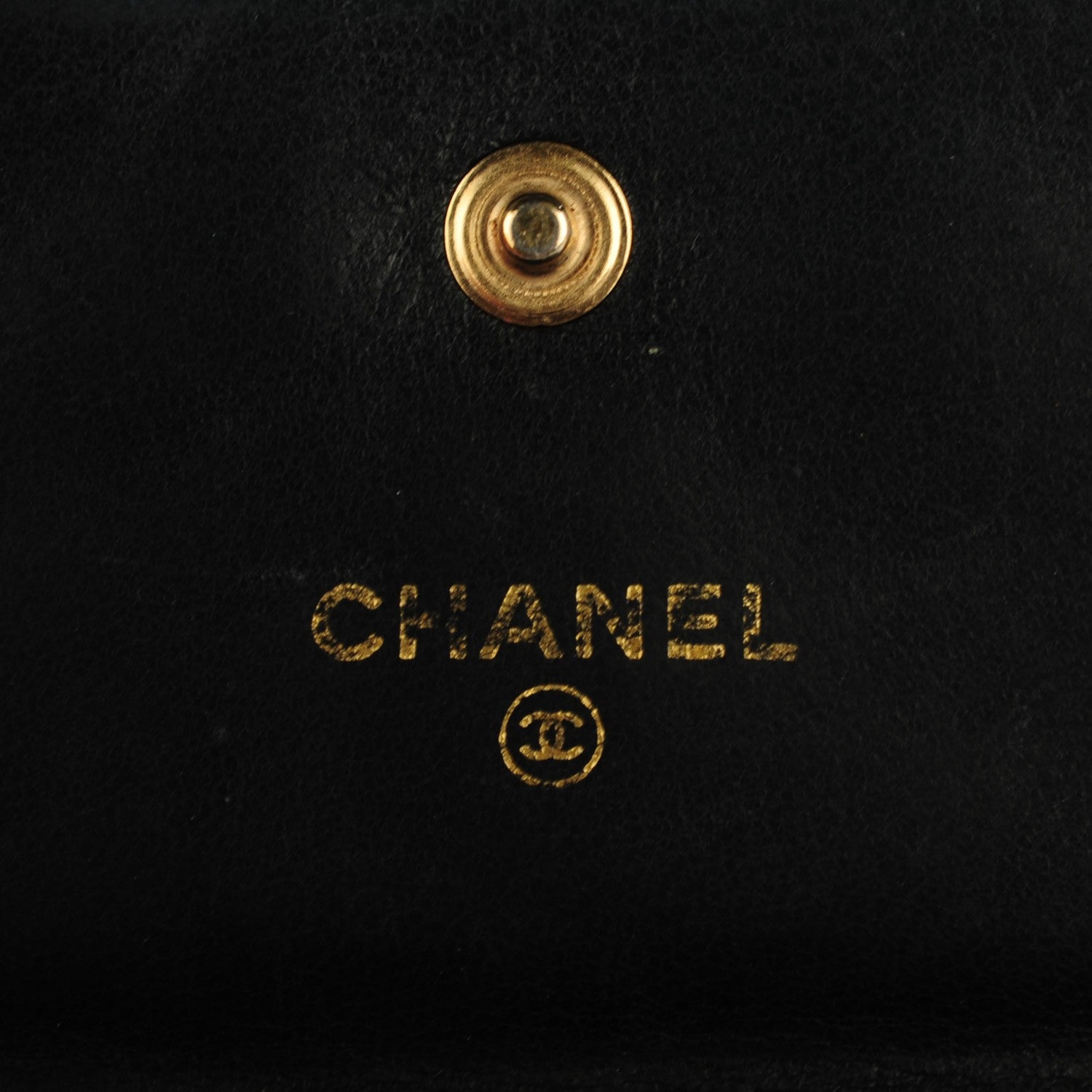Chanel Caviar Timeless CC Flap Card Holder Black 6 of 8