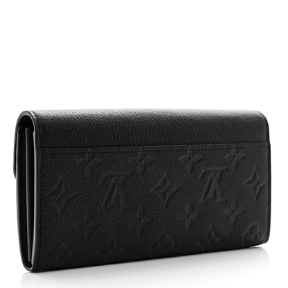 Louis Vuitton Empreinte Sarah Wallet NM Black 4 of 8