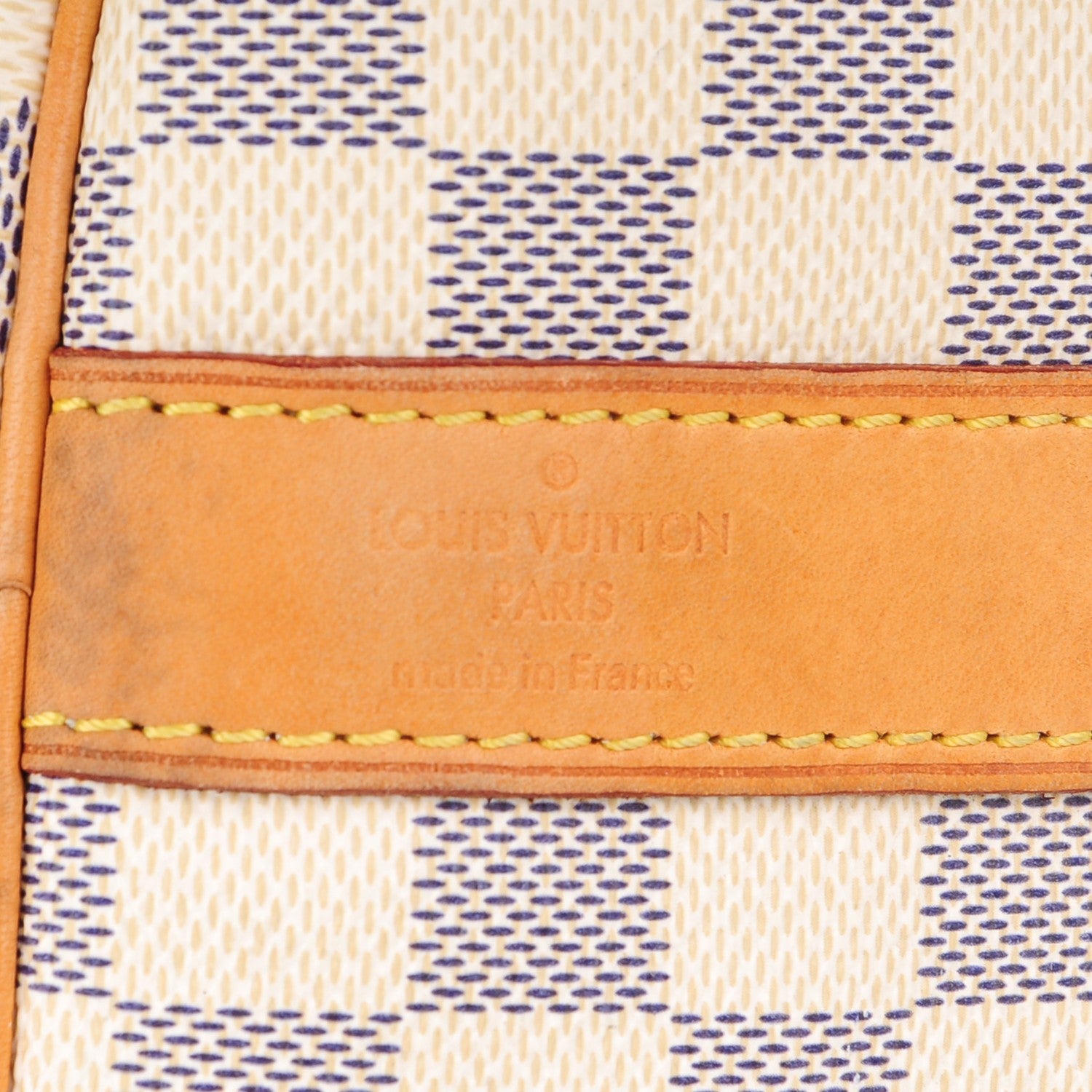 Louis Vuitton Damier Azur Keepall Bandouliere 45 5 of 7
